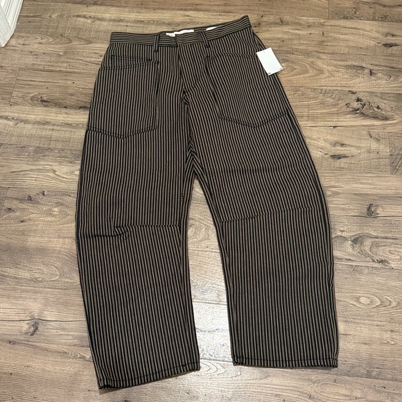 NILI LOTAN
Shon Brown Vintage Railroad Stripe Jean - Picture 4 of 6